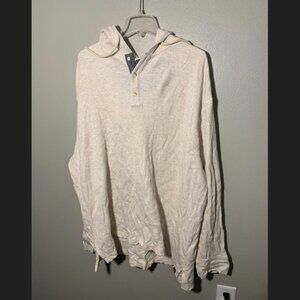 Alesbury cream knit hoodie - barely worn